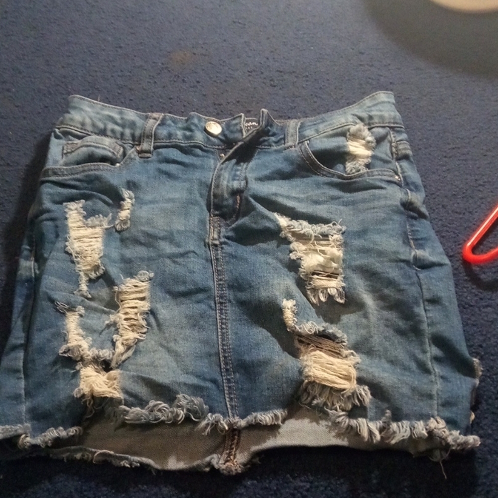 Jean skirt